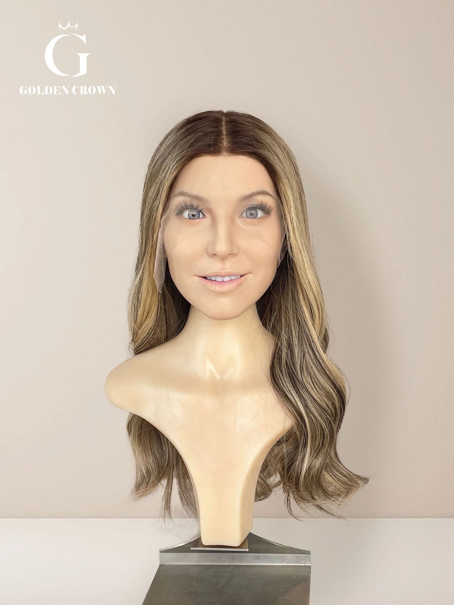 Rhea Lace Top Base 100% Human Hair Wigs (Slight Layer)