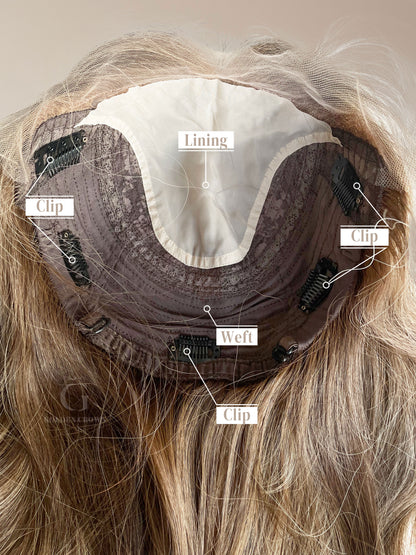 Susie 100% Human Hair Lace Topper