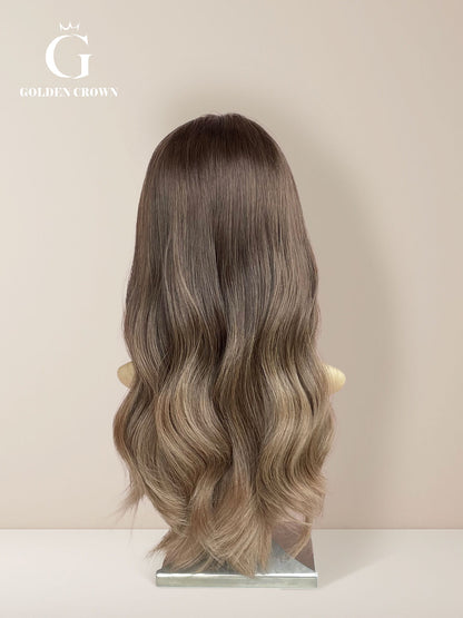 Victoria lace top back side view GoldenCrownWigs