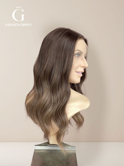 Victoria lace top right side view GoldenCrownWigs