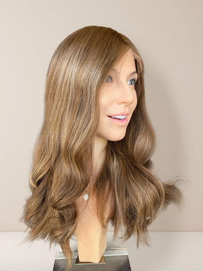 Chloe Lace Top Base 100% Human Hair Wigs - GoldenCrownWigs