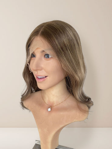 Eva Lace Top Base 100% Human Hair Wigs - GoldenCrownWigs