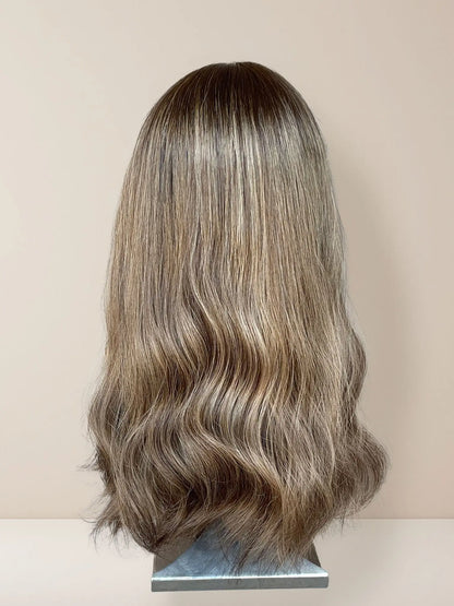 Leah Lace Top Base 100% Human Hair Wigs - GoldenCrownWigs