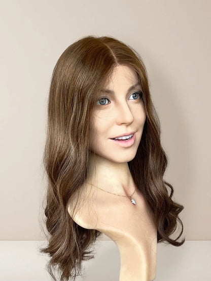 Lily Lace Top Base 100% Human Hair Wigs - GoldenCrownWigs