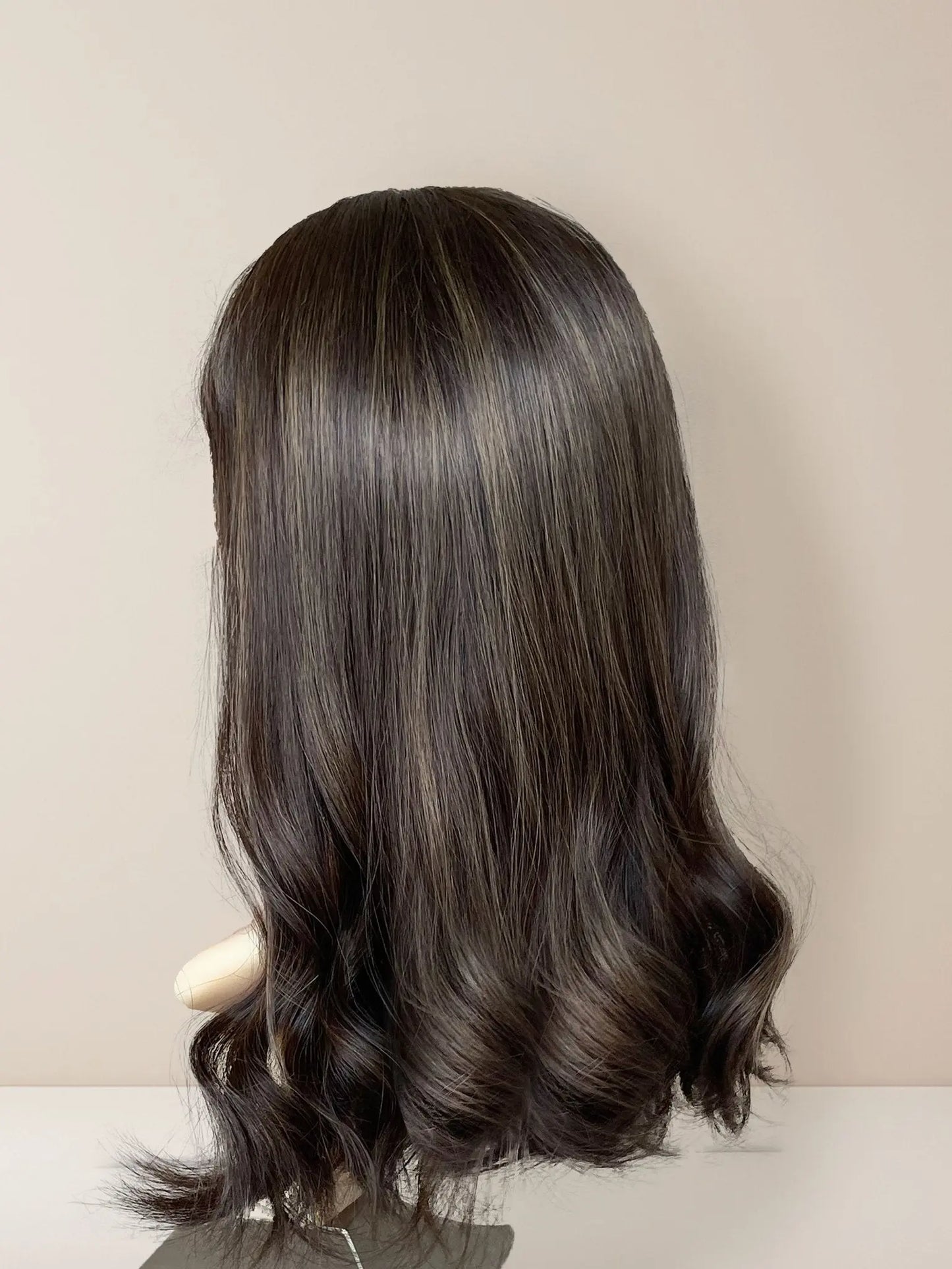 Lina Lace Top Base 100% Human Hair Wigs - GoldenCrownWigs