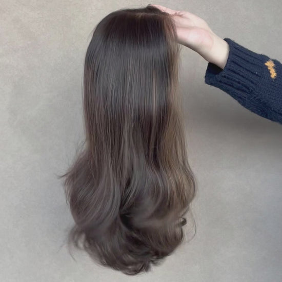 Freya Lace Top Base 100% Human Hair Wigs Showcase GoldenCrownWigs.com