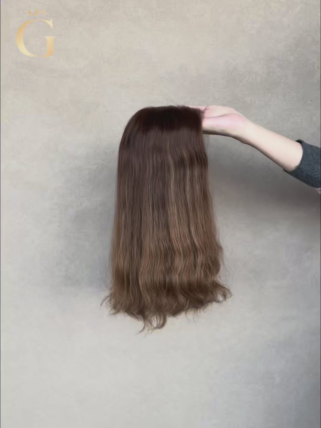 Maren Medical Lace Top Base 100% Human Hair Wigs Showcase GoldenCrownWigs.com