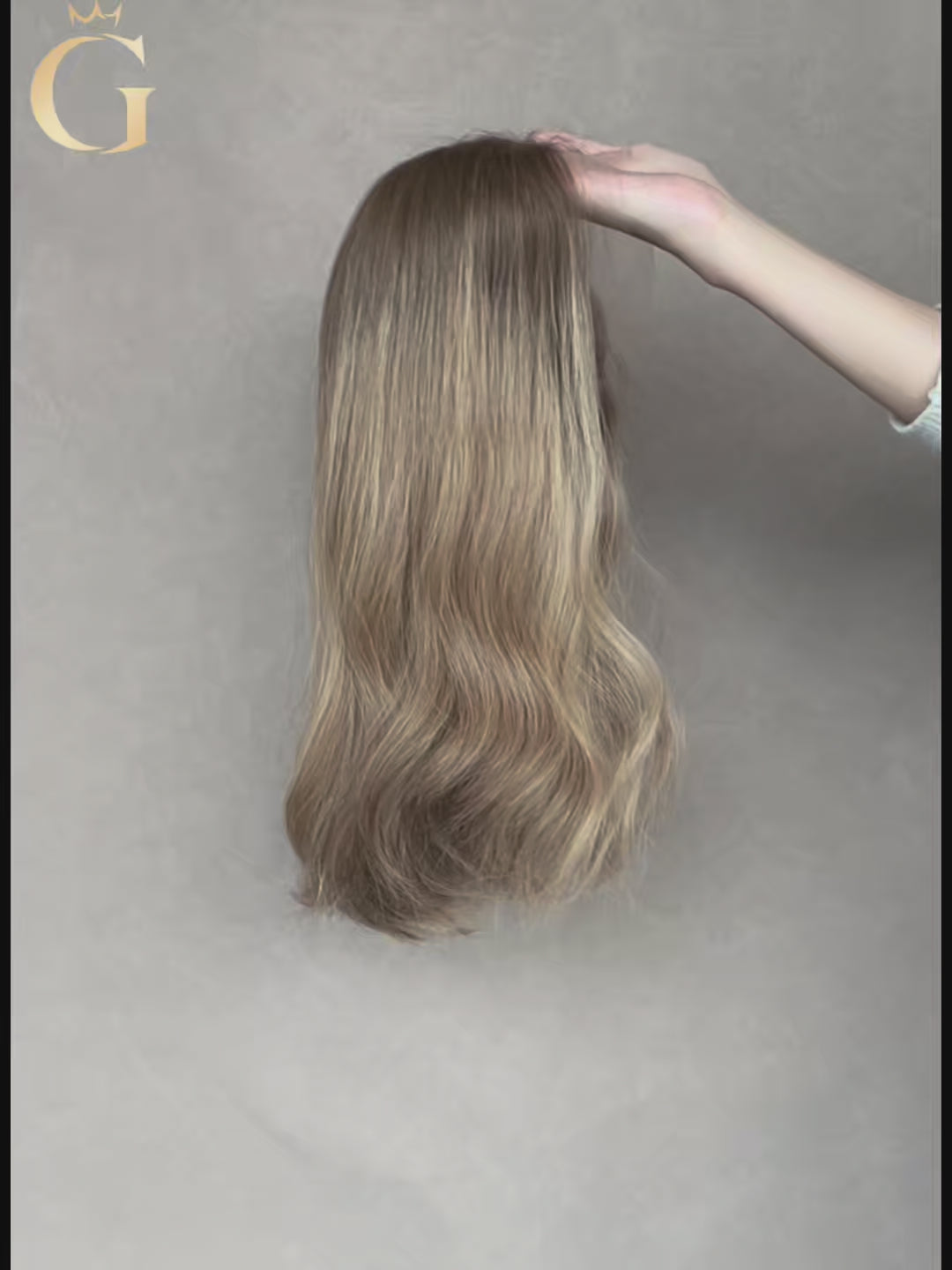 Maya Lace Top Base 100% Human Hair Wigs Showcase GoldenCrownWigs.com