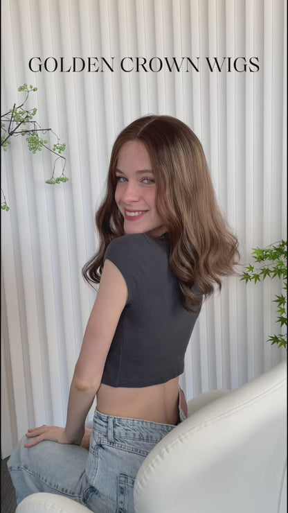 פאות תחרה בסיסיות 100% משיער טבעי של Leah