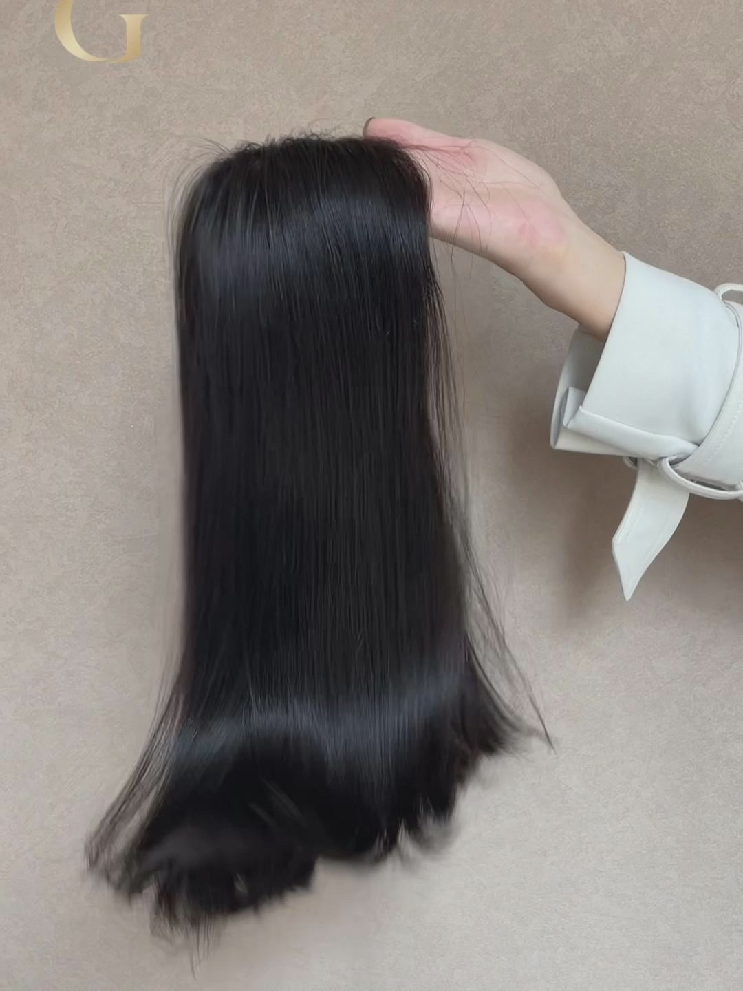 Elara Lace Top Base 100% Human Hair Wigs Showcase GoldenCrownWigs.com