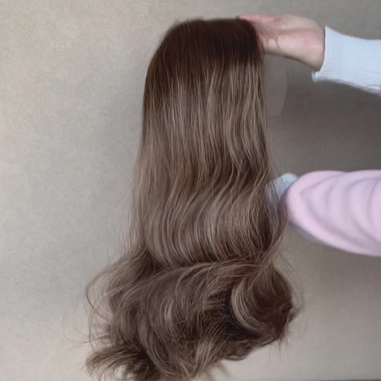 Lily Lace Top Base 100% Human Hair Wigs Showcase GoldenCrownWigs.com