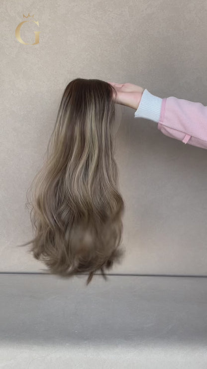 Nora Lace Top Base 100% Human Hair Wigs