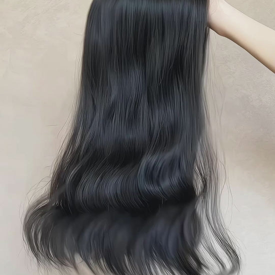 Seraphina Lace Top Base 100% Human Hair Wigs Showcase GoldenCrownWigs.com