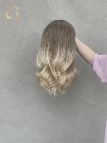 Cecilia Lace Top Base 100% Human Hair Wigs