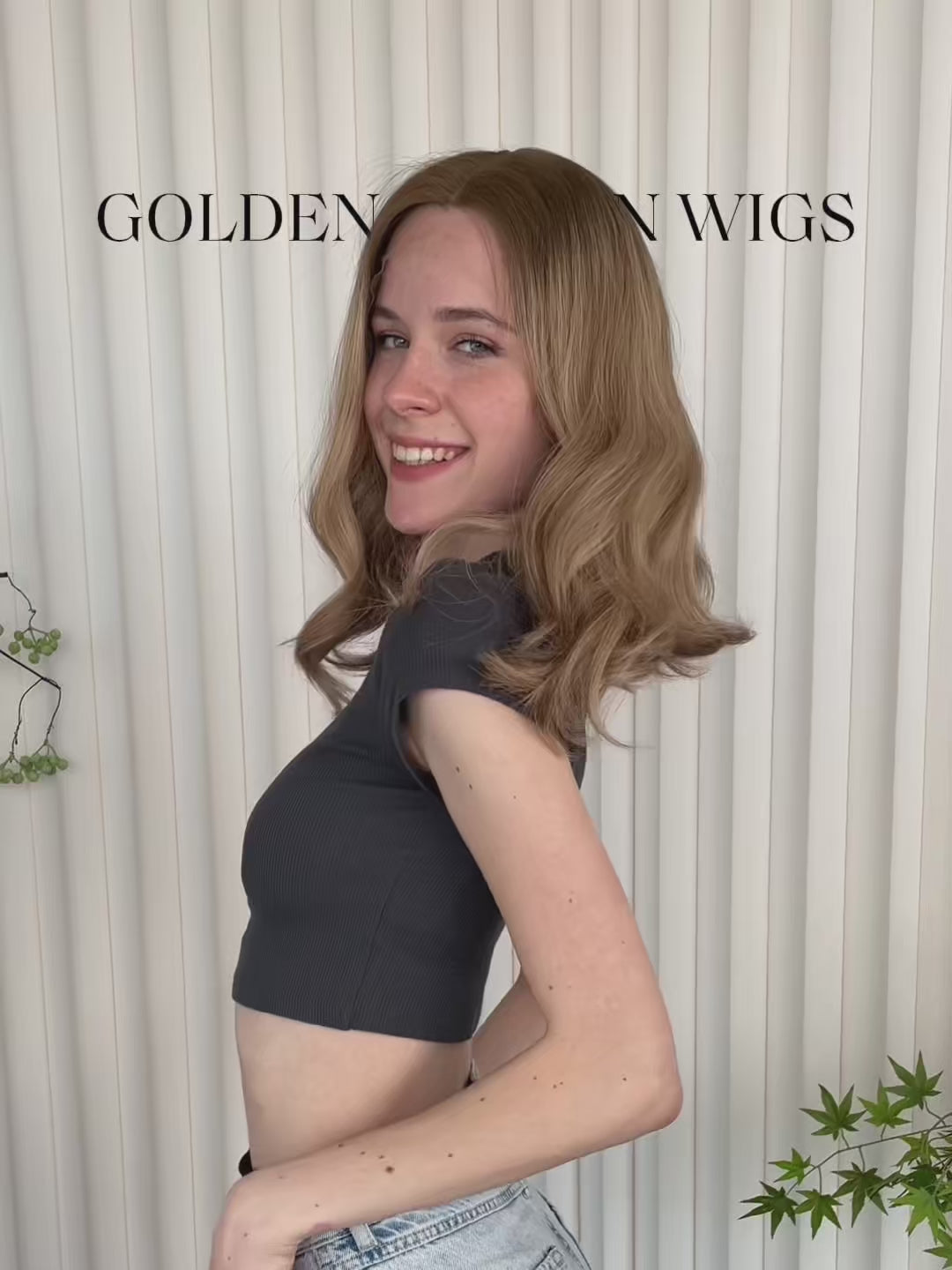 Maya Lace Top Base 100% Human Hair Wigs Model Showcase GoldenCrownWigs.com