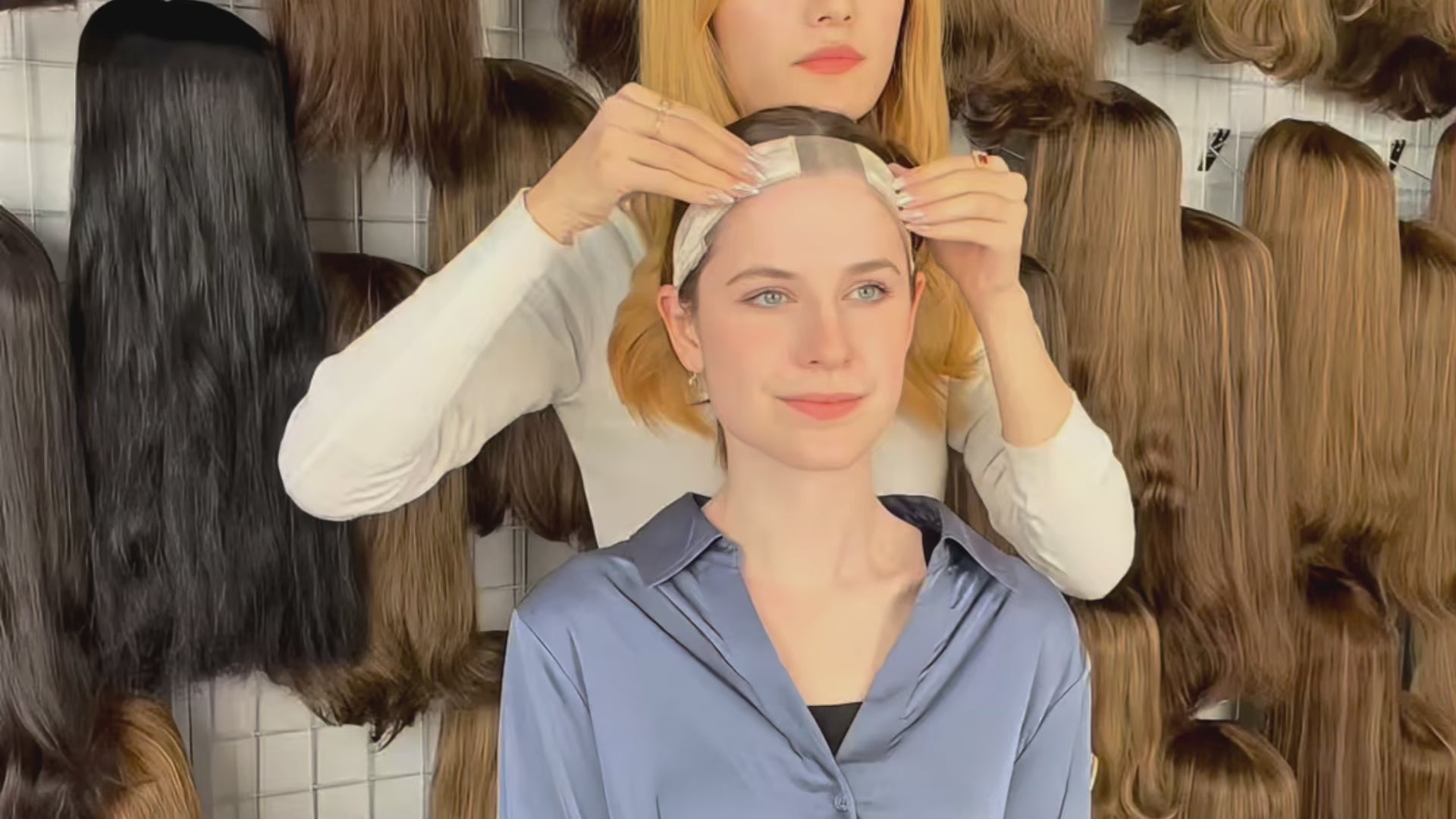 Load video: Human hair wigs