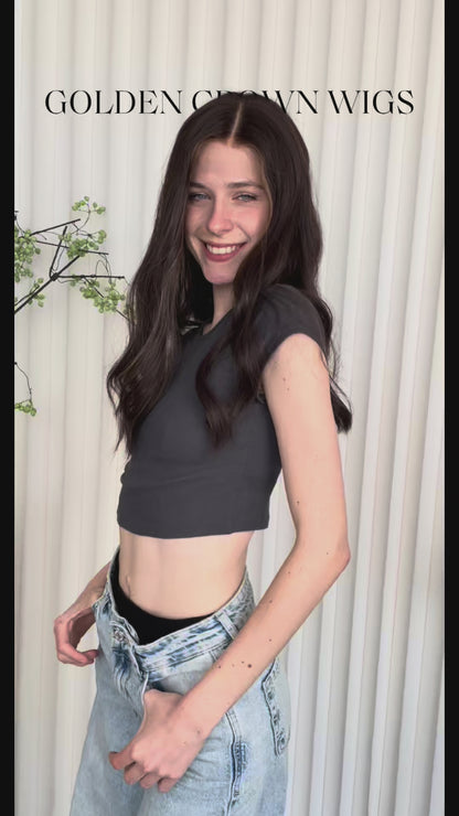 Thalia Lace Top Base 100% Human Hair Wigs