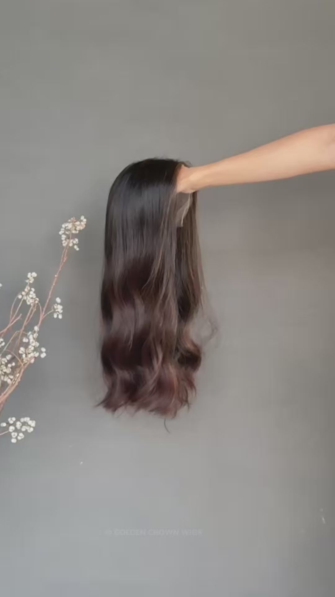 Natural Color2-6 lace top showcase GoldenCrownWigs
