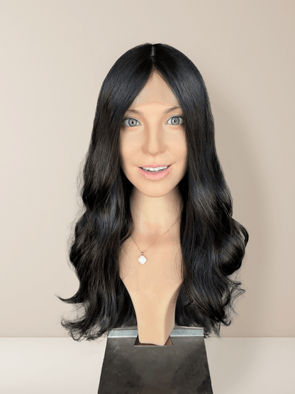Seraphina Lace Front Base 100% Human Hair Wigs - GoldenCrownWigs