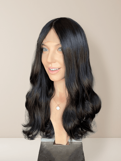 Seraphina Lace Front Base 100% Human Hair Wigs - GoldenCrownWigs