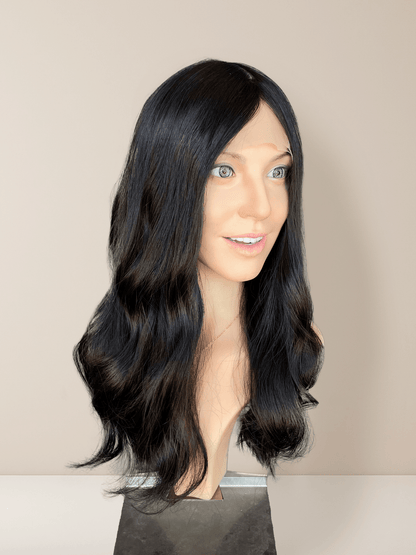 Seraphina Lace Front Base 100% Human Hair Wigs - GoldenCrownWigs