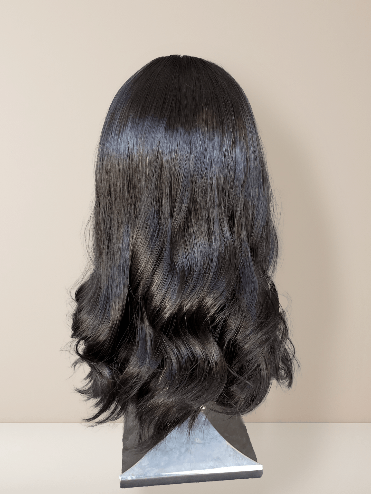 Seraphina Medical Lace Front Base 100% Human Hair Wigs - GoldenCrownWigs