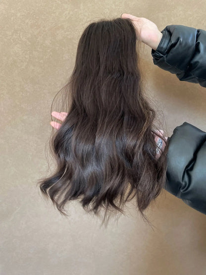 Thalia Lace Top Base 100% Human Hair Wigs - GoldenCrownWigs